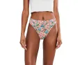 Бикини UltraModal™ Feel Free High Leg с высоким вырезом и цветочным принтом MeUndies