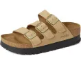 Сандалии Florida Platform от Birkenstock из нубука на платформе