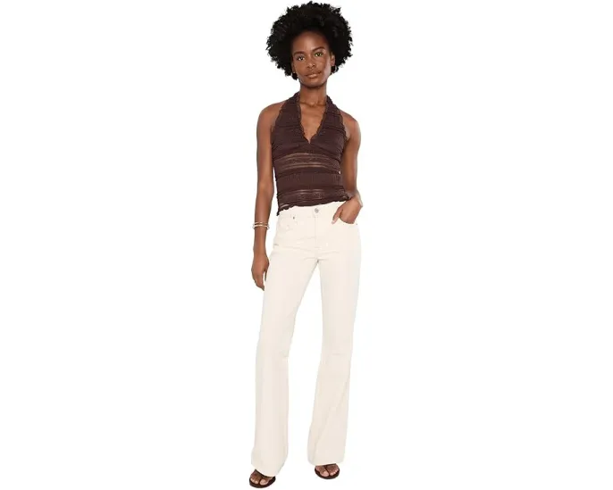 Топ Flirty Frills Halter Free People кружевной