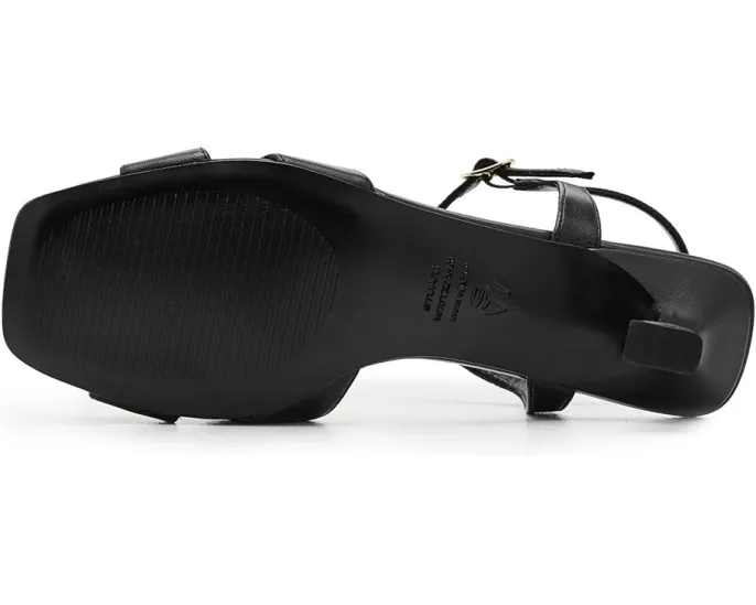 Босоножки Stuart Weitzman Vinnie Sandal 50 на каблуке kitten heel