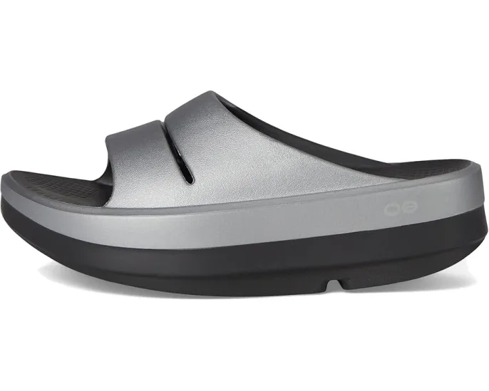 Сланцы OOFOS OOmega OOahh Slide с технологией OOfoam