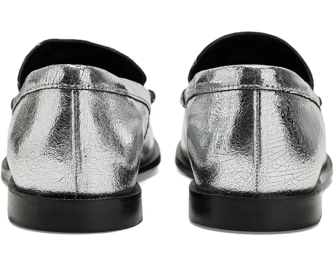 Лоферы Free People Blanket Stitch с контрастной строчкой и прорезиненной подошвой