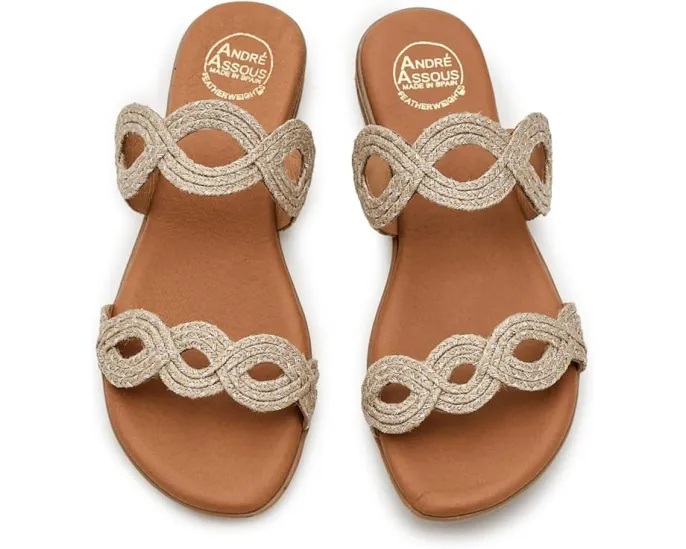 Сандалии Andre Assous Nizzie на удобной платформе-клине без застежки