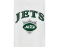 Футболка NFL New York Jets с полосатым кокеткой для детей