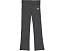 Детские брюки клеш Adidas Black Grey Melange с отворотом