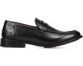 Мокасины Tyler Flex Penny из премиальной кожи с круглым носком и квадратным каблуком