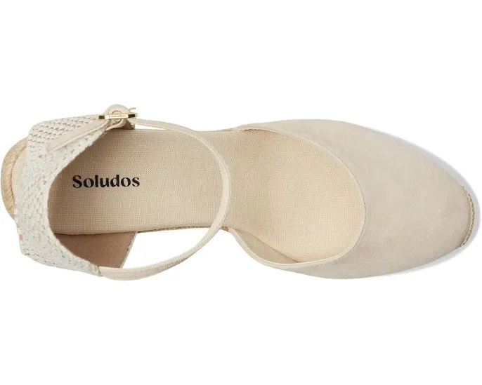 Эспадрильи Soludos Marseille Wedge на платформе с ремешком