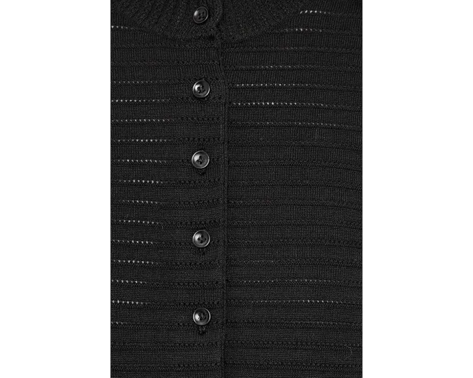 Madewell вязаный кардиган Cotton Stitch Siya с коротким рукавом