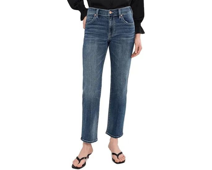 Джинсы Petite Mid-rise Kennedy Straight Leg от Liverpool Los Angeles 28 дюймов