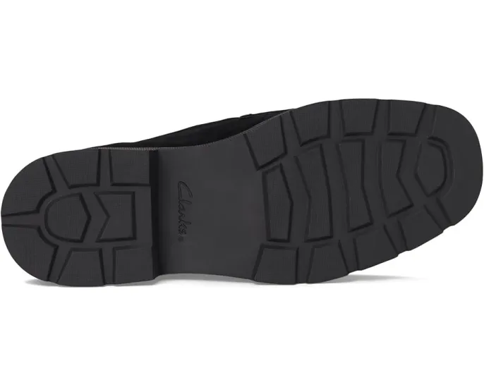 Лоферы Clarks Lauryl Step из замши с эластичной вставкой и стелькой Ultimate Comfort