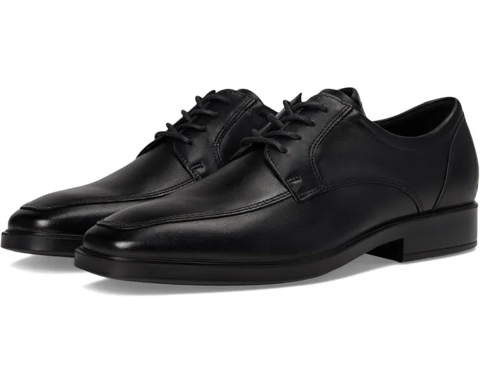 Мужские оксфорды ECCO Milan Apron Toe Tie с анатомической стелькой и технологией FLUIDFORM