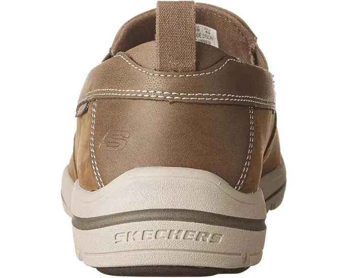 SKECHERS мокасины Relaxed Fit Harper - Forde из натуральной кожи