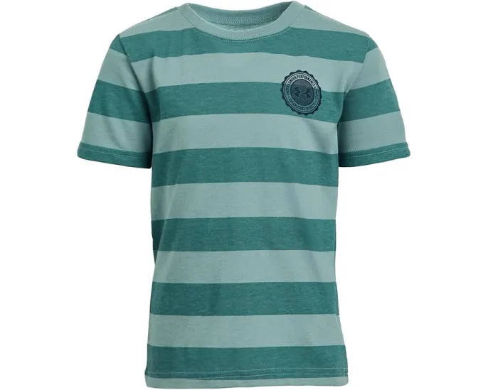 Футболка Under Armour Kids с полосками из мягкой ткани для повседневной носки