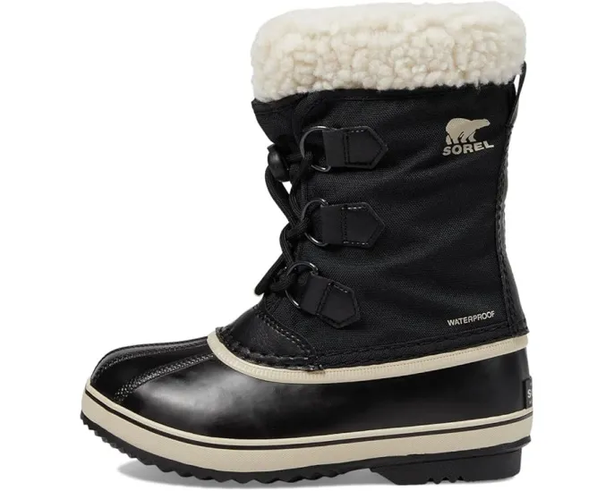 Детские зимние ботинки SOREL Yoot Pac Nylon WP с высоким голенищем и шнуровкой