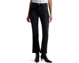 Джинсы AG Jeans Farrah с завышенной талией и укороченным расклешенным кроем Boot