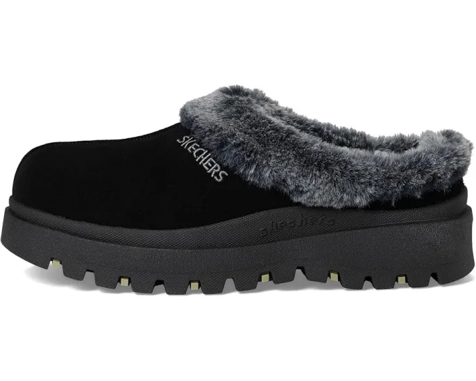 Клоги SKECHERS Shindigs Fortress с искусственным мехом и платформой
