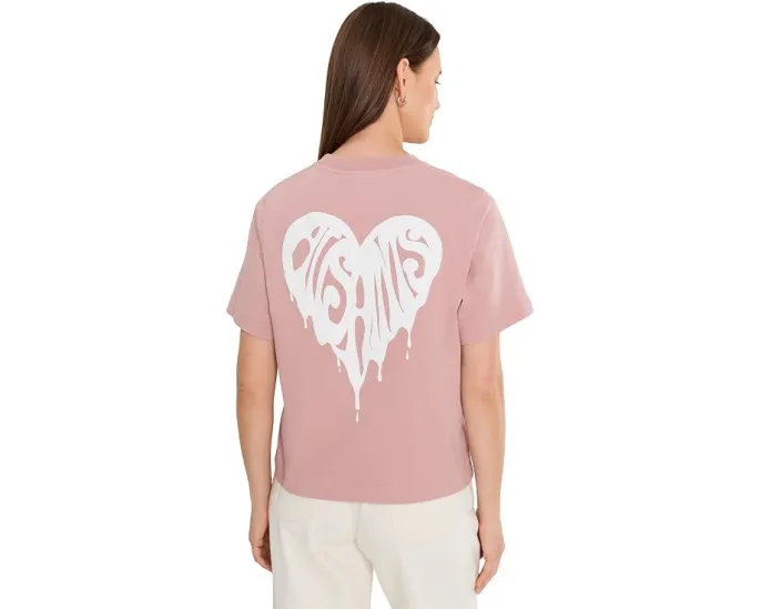 Футболка Trip Lisa Tee AllSaints с принтом в виде сердца