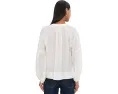 Топ Madewell Germaine с V-образным вырезом и рубашечным кроем