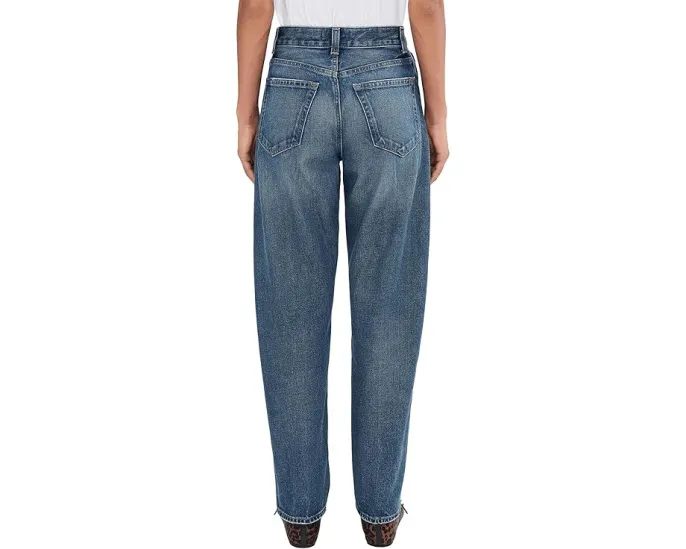 Джинсы Madewell Balloon Jean с высокой посадкой и широкими штанинами в цвете Greendale Wash