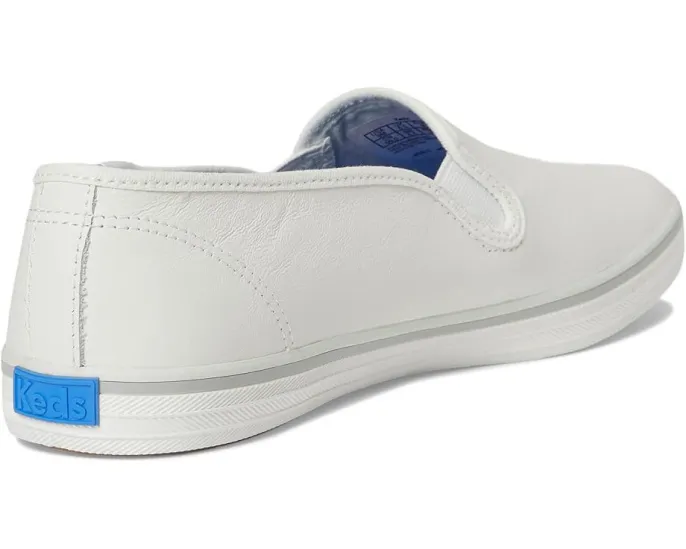Кожаные слипоны Keds Champion с гибкой резиновой подошвой