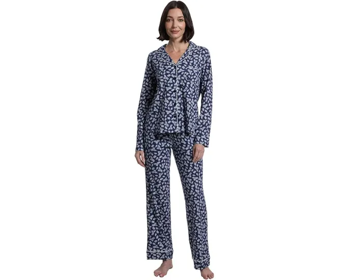 Праздничный пижамный комплект Karen Neuburger с длинным рукавом