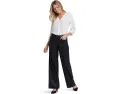 Джинсы NYDJ Coated Teresa Wide Leg с покрытием и широким прямым кроем