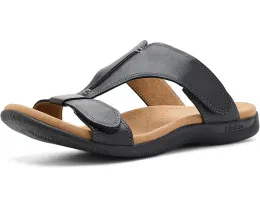 Сандалии Taos Footwear Slide Show с итальянской кожей и поддержкой свода стопы