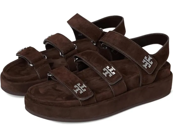 Сандалии Kira Triple Strap Sport Sandals Tory Burch на платформе