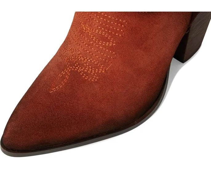 Corral Boots ботинки Q7033 до колена с вышивкой и каблуком кубин