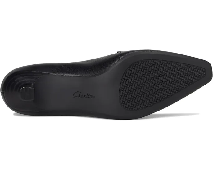 Лоферы Clarks Scarlyt Mabel с квадратным носком и каблуком kitten heel