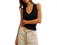 Топ Free People Neria Tank с V-образным вырезом