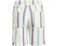 Appaman Kids Resort Shorts с поясом на шнурке и принтом