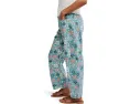 Джинсы Free People Good Luck Printed Barrel с расклешенным силуэтом