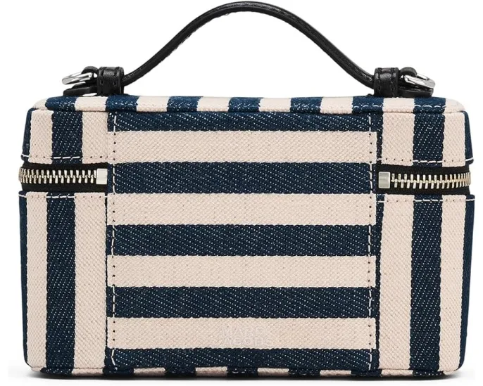 Сумка для косметики Marc Jacobs из полосатого холста The Stripe Canvas Everyday Vanity