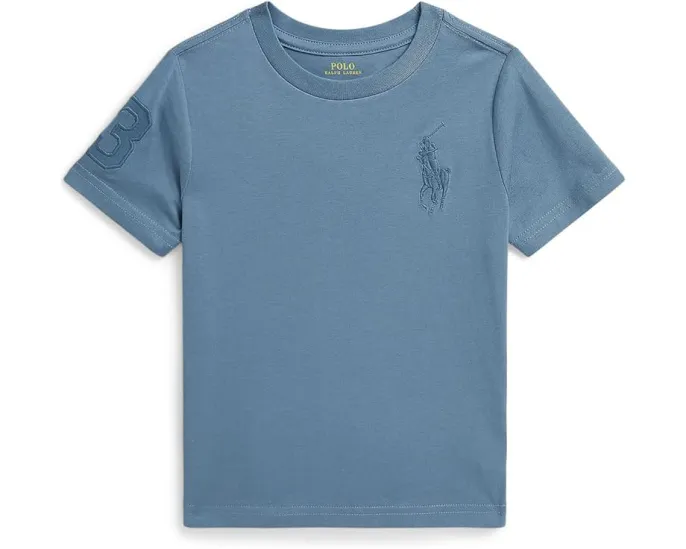 Детская футболка Polo Ralph Lauren Kids Big Pony из хлопкового джерси