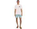 Биллабонг футболка Crayon Wave Premium Short Sleeve хлопковая