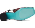 Туфли Blue by Betsey Johnson Elias на каблуке с цветочным принтом и квадратным носком
