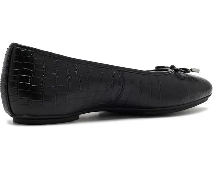Балетки Delicato Crocodile из кожи с принтом крокодила FitFlop