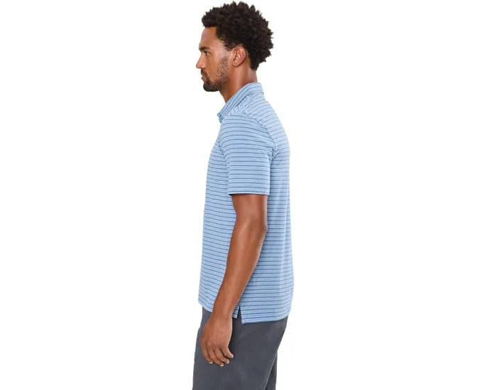 Поло Faherty Short Sleeve Movement Polo с эластичной тканью и классическим кроем