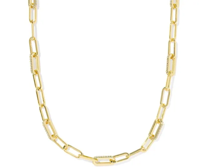 Цепочка Bella Chain с цирконом в восковой закрепке от Kendra Scott