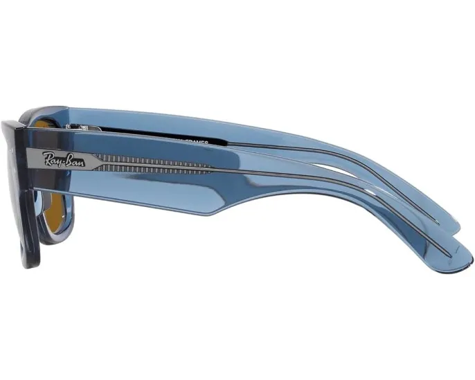 Солнцезащитные очки Ray-Ban 0RB0840S Mega Wayfarer Sport с прозрачными линзами