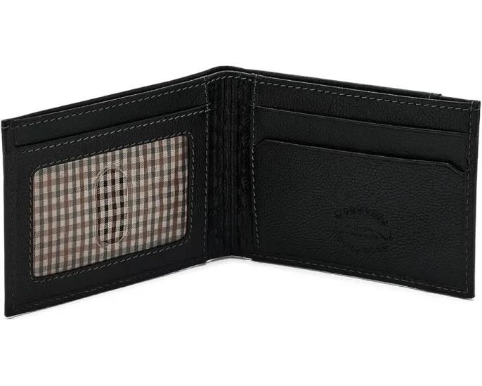Кожаный бумажник Boconi Garth Slimster Bifold с RFID защитой