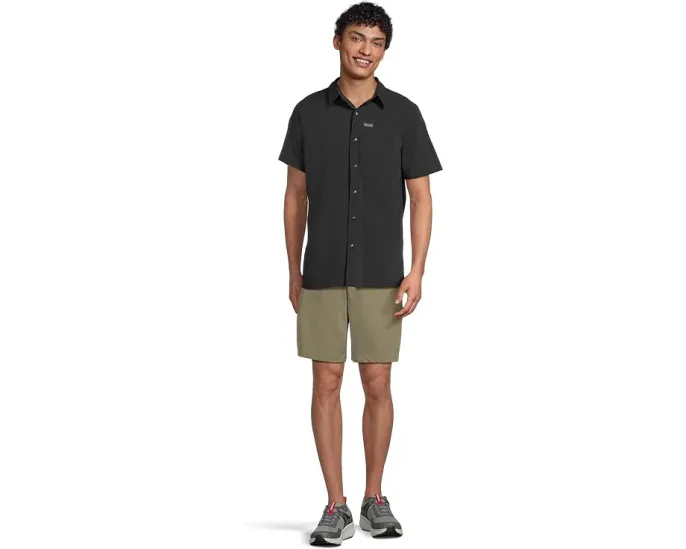 Columbia Sage Peak Woven Short Sleeve Shirt с защитой UPF 50 и технологией влагоотведения