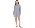 Ночная сорочка Long Sleeve Roll Tab His Shirt с цветочным принтом Lauren Ralph Lauren