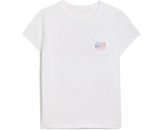 Футболка с карманом Vineyard Vines Short Sleeve Pocket Tee для детей