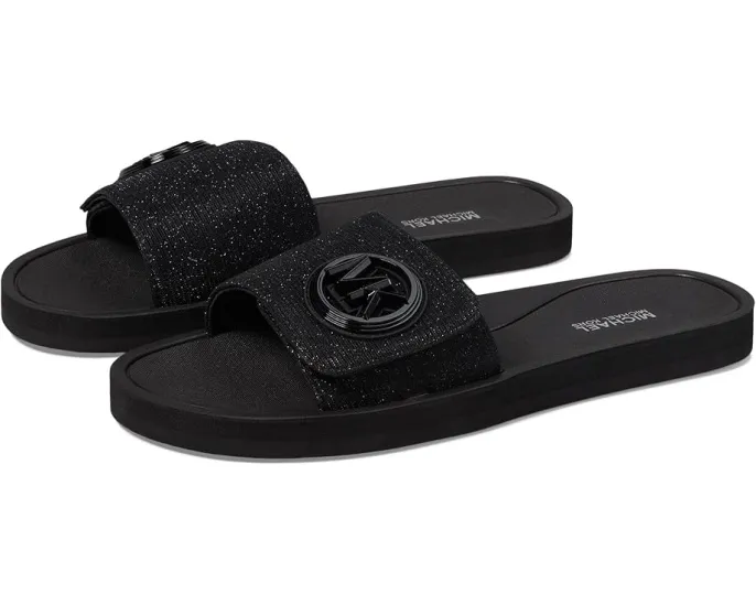 Сланцы MICHAEL Michael Kors с амулетом и мягкой стелькой
