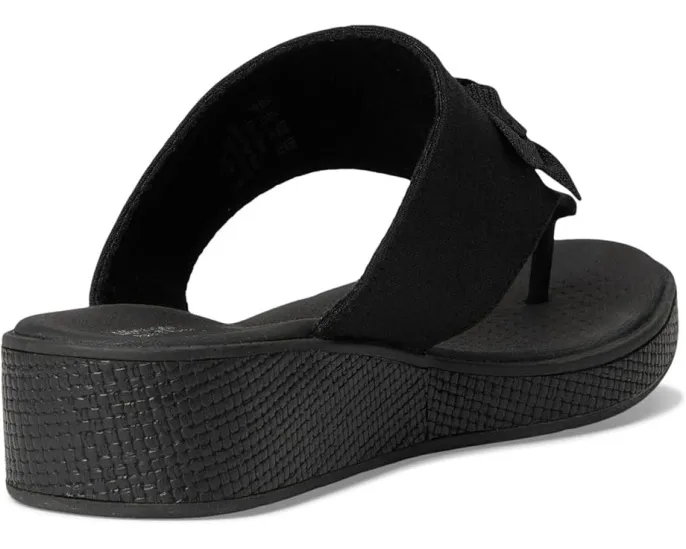 Шлепанцы Bloom с Т-образным ремешком и текстильной стелькой