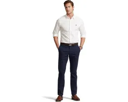 Брюки-чиносы Polo Ralph Lauren Stretch Straight Fit с вышивкой маяков