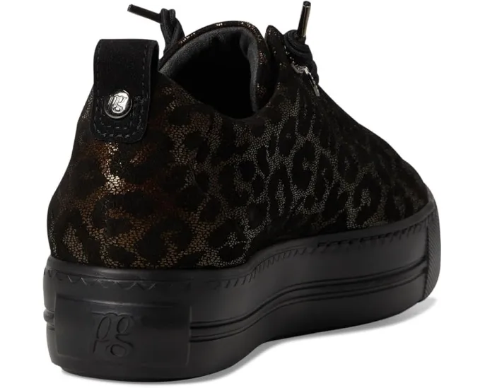 Кроссовки Paul Green Wisdom на платформе с застежкой на резинке и кожаным верхом