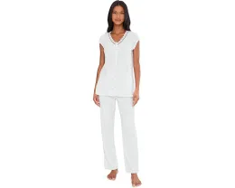 Eileen West комплект пижамы из хлопка с длинными брюками